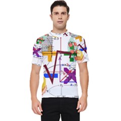 Mathematics Formula Physics School Men s Short Sleeve Rash Guard by Bedest