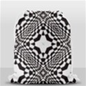 Tile-repeating-pattern-texture Drawstring Bag (Small) View2