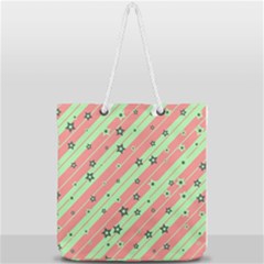 Arrangement-aesthetics-aesthetic-- Full Print Rope Handle Tote (large) by Bedest