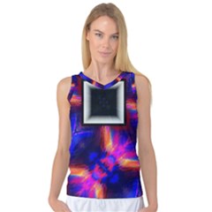 Box-abstract-frame-square Women s Basketball Tank Top by Bedest