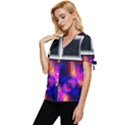 Box-abstract-frame-square Bow Sleeve Button Up Top View2