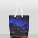 Landscape-sci-fi-alien-world Full Print Rope Handle Tote (Small) View2