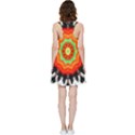 Abstract-kaleidoscope-colored Inside Out Racerback Dress View2