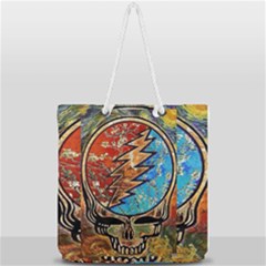 Grateful Dead Rock Band Full Print Rope Handle Tote (large) by Cowasu