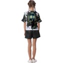 Time Machine Doctor Who Kids  V-Neck Horn Sleeve Blouse View2