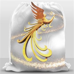 Phoenix Drawstring Bag (large) by Cowasu