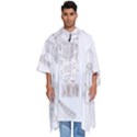London-paris-drawing-vector-london-comics Men s Hooded Rain Ponchos View1