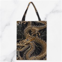 Fantasy Dragon Pentagram Classic Tote Bag by Cowasu