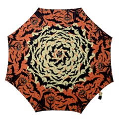 Bat Pattern Hook Handle Umbrellas (medium) by Valentinaart