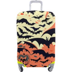 Bat Pattern Luggage Cover (large) by Valentinaart