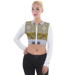 Surabi Durian Sukabumi Long Sleeve Cropped Velvet Jacket by imanmulyana