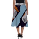 Satellite-machine-space-dark Perfect Length Midi Skirt View2