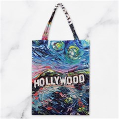 Hollywood Art Starry Night Van Gogh Classic Tote Bag by Sarkoni