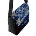 Mosaic Art Vincent Van Gogh s Starry Night Flap Closure Messenger Bag (S) View2