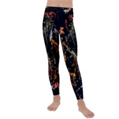 Shoal Of Koi Fish Water Underwater Kids  Lightweight Velour Leggings by Ndabl3x
