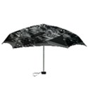 Black And Gray Circuit Board Computer Microchip Digital Art Mini Folding Umbrellas View3