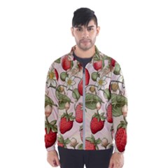 Strawberry Fruit Men s Windbreaker by Bedest