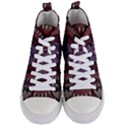 Art Pattern Design Women s Mid-Top Canvas Sneakers View1