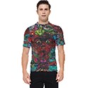 Somewhere Near Oblivion Nightmares Acid Colors Psychedelic Men s Short Sleeve Rash Guard View1