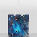 3d Universe Space Star Planet Full Print Rope Handle Tote (Large) View1