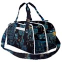 Hogwarts Starry Night Van Gogh Burner Gym Duffel Bag View2