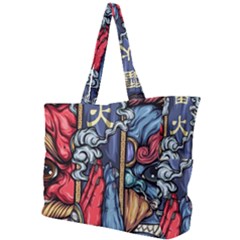 Japan Art Aesthetic Simple Shoulder Bag by Sarkoni