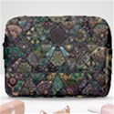 Digital Art Triangle Pattern Texture Mosaic Make Up Pouch (Large) View1