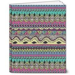 Aztec Design 8  X 10  Softcover Notebook by nateshop