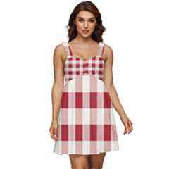 Gingham - 4096x4096px - 300dpi14 Ruffle Strap Babydoll Chiffon Dress by EvgeniaEsenina