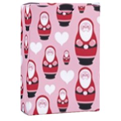 Christmas Santa Pattern Playing Cards Single Design (rectangle) With Custom Box by Grandong