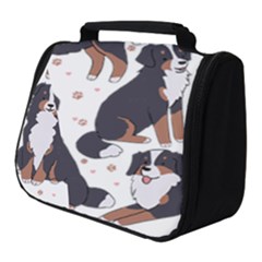 Bernese Mountain Dog T- Shirtbernese Mountain Dog Illustration T- Shirt Yoga Reflexion Pose T- Shirtyoga Reflexion Pose T- Shirt Full Print Travel Pouch (small) by hizuto