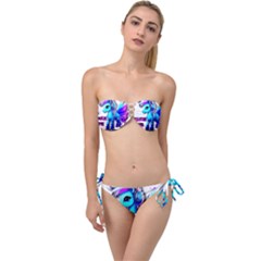 Pinkie Pie  Twist Bandeau Bikini Set by Internationalstore
