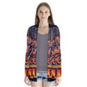 A little Cat Drape Collar Cardigan View1