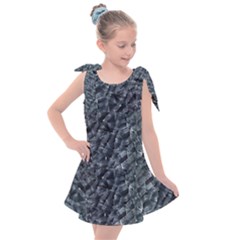 Ceramics Broken  Kids  Tie Up Tunic Dress by Internationalstore