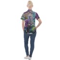 Abstract Blossoms  Women s Short Sleeve Pocket Shirt View2