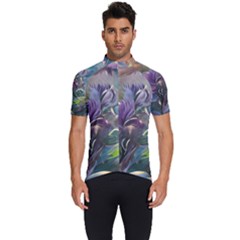 Abstract Blossoms  Men s Short Sleeve Cycling Jersey by Internationalstore