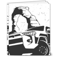 Candyuplanet T- Shirt4 Runner   Arches National Park T- Shirt Yoga Reflexion Pose T- Shirtyoga Reflexion Pose T- Shirt 8  X 10  Hardcover Notebook by hizuto