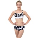 Cat Dad Gray Hair T- Shirt Cat Dad Gray Hair T- Shirt Yoga Reflexion Pose T- Shirtyoga Reflexion Pose T- Shirt Layered Top Bikini Set View1