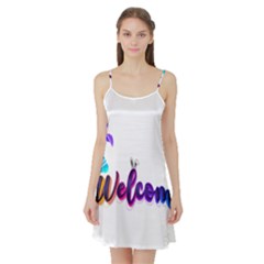 Arts Satin Night Slip by Internationalstore