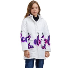 Arts Kids  Hooded Longline Puffer Jacket by Internationalstore