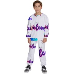 Arts Kids  Sweatshirt Set by Internationalstore