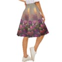 Floral Blossoms  Classic Short Skirt View3