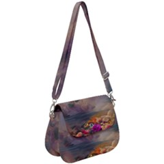 Floral Blossoms  Saddle Handbag by Internationalstore