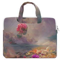 Floral Blossoms  Macbook Pro 16  Double Pocket Laptop Bag  by Internationalstore