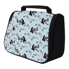 Animal Panda Bamboo Seamless Pattern Full Print Travel Pouch (small)