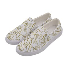 Fish Sea Ocean Algae Underwater Women s Canvas Slip Ons by Pakjumat
