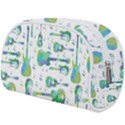 Guitars Music Notes Seamless Pattern Make Up Case (Large) View2