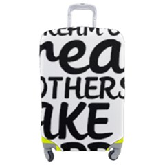 Bread Baking T- Shirt Funny Bread Baking Baker Bake It Happen T- Shirt Luggage Cover (medium) by JamesGoode