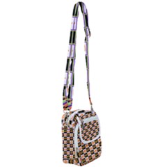 Lantern Chess Halloween Shoulder Strap Belt Bag by Pakjumat