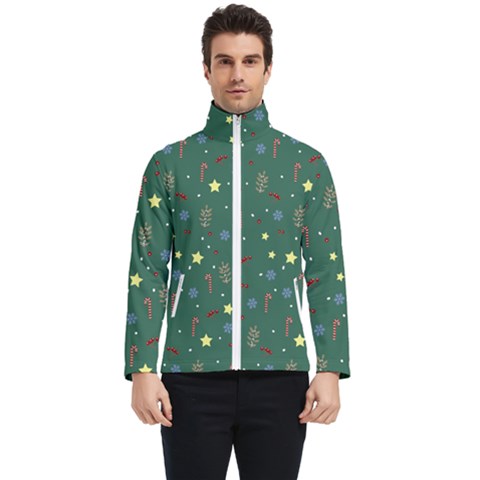 Twigs Christmas Party Pattern Men s Bomber Jacket by uniart180623